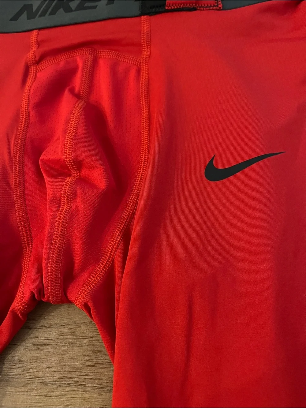 Nike Men’s Red Compression Base Layer Tights
